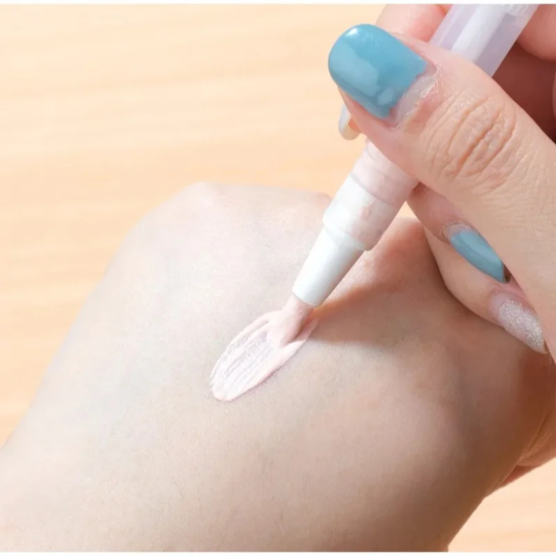 5Pcs 5ml Empty Twist-up Pen with Brush Foundation Dispenser Lipstick Filler Portable Travel Size