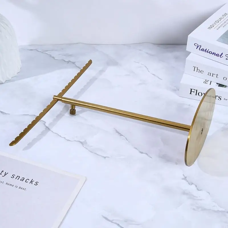 برج عرض حلق معدني أنيق، أرفف قابلة للتعديل لتنظيم المجوهرات 964A #2