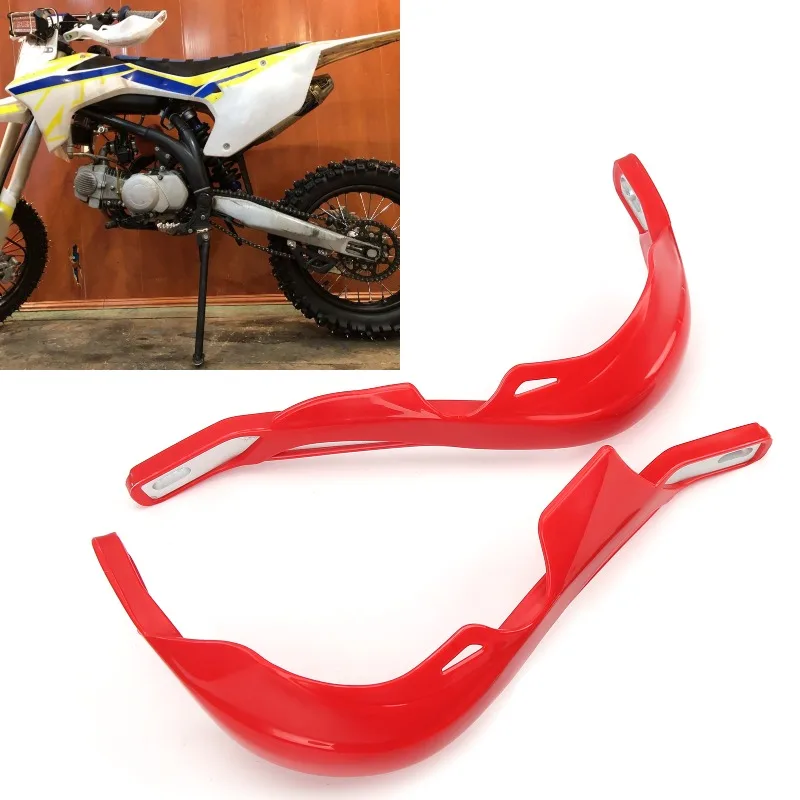 واقي مقود الدراجة النارية العالمي - 22 مم و28 مم مناسب للدراجة الترابية ونماذج إندورو والطرق الوعرة - درع يدوي عالي التحمل مع النمل #6