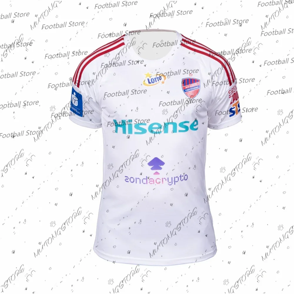 

Летние 25-26 польские футбольные мужские футбольные майки Польша быстросохнущие Raku Częstochowa Polska piłka ożna Adult_KID Джерси комплекты