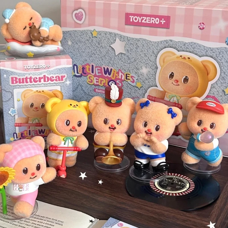 

Подлинная серия «Бабочка», «Маленькие пожелания», слепая коробка, тайна коробки «Бабочка», милая кукла, украшение для рабочего стола, орнамент, подарок-сюрприз