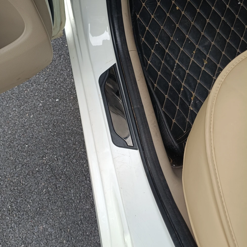 For Byd Atto 3 2022 2023 2024 2025 2026 2027 Door Sill Scuff Plate Kick Protector Sticker Guard Pedal Car Auto Parts 3d Supplies