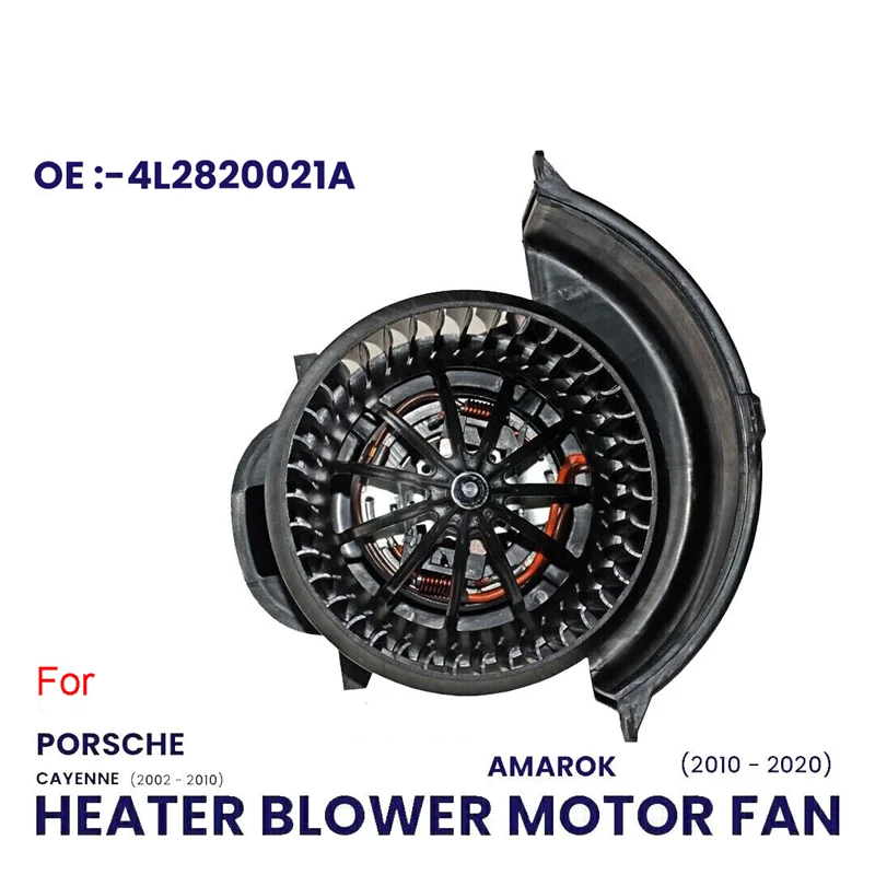 NEW HEATER BLOWER MOTOR FAN FOR PORSCHE CAYENNE Q7 4L2820021A 4L2820021B UK RHD