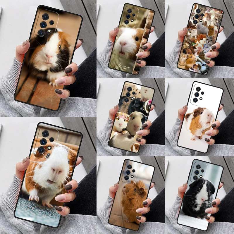 

Чехол для телефона с изображением хомяка и морской свинки для Samsung Galaxy S25 S23 S30 S8 S21 S20 FE S24 S22 Note 10 20 S8 Plus lite Ultra