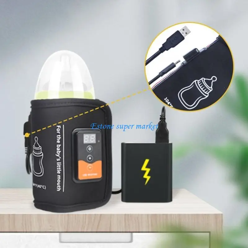 090B USB BEBÊ BEBÊ PORTÁVEL Aquecedor Aquecedor Viagem leite Bebida Aquecedor leite leite leite bebê Termostato