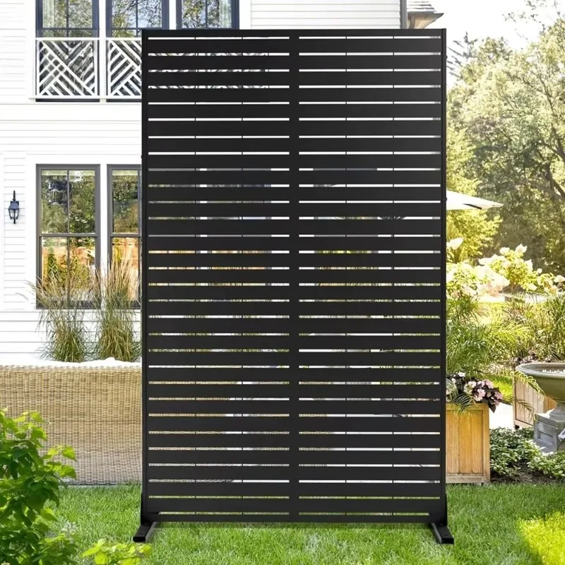 YW Hardware Best Corner Corten Aluminum Stand Alone Modern Room Essentials Decorative Garden Screen