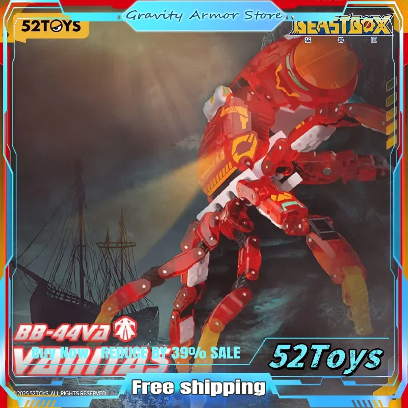 

52toys Beastbox Bb-44va Vanitas, Deformation Toys Action Figure, Collectible Converting Cute Cool Cartoon Birthday Holiday Toys