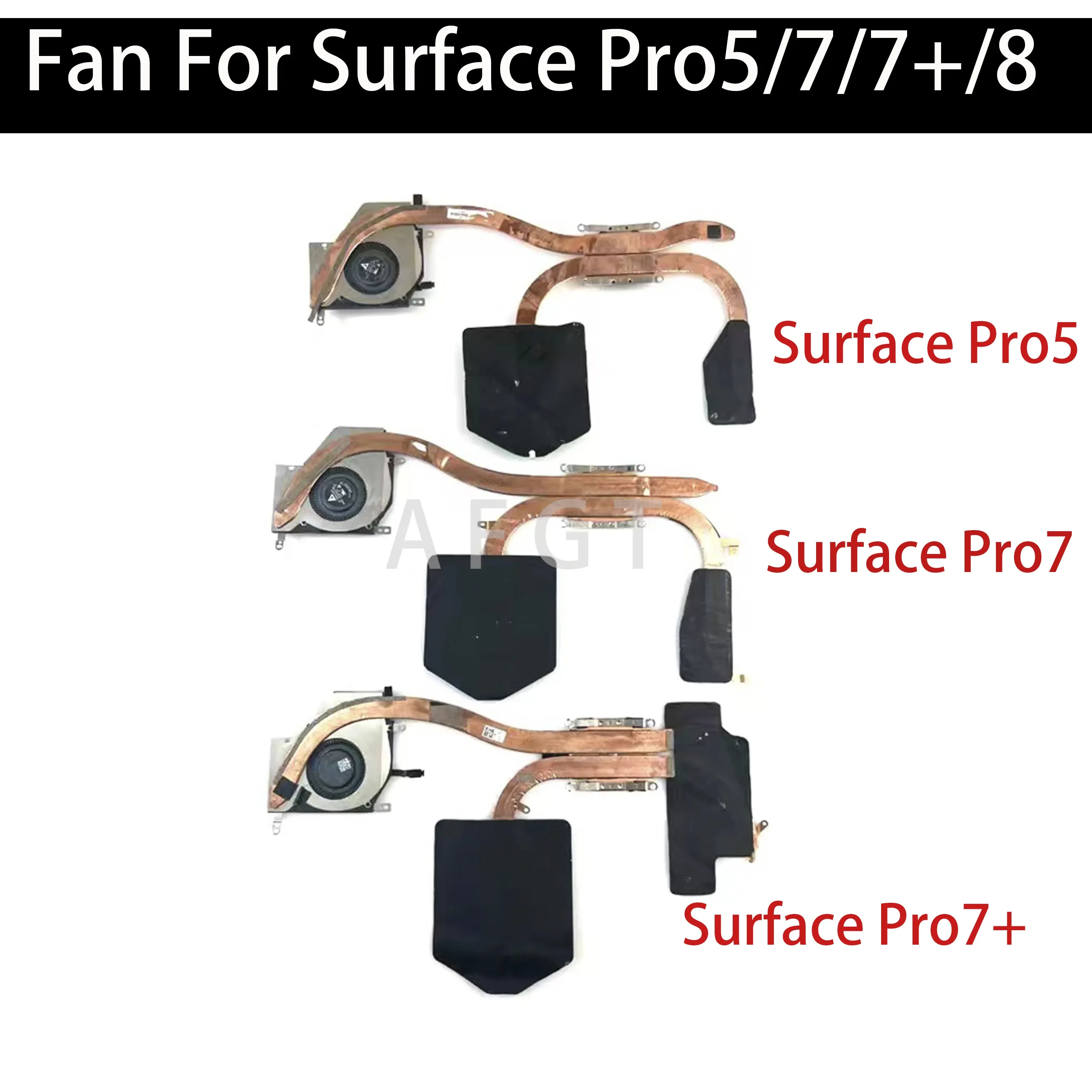 

Original Fan Module For Microsoft Surface Pro5 6 Pro7 Pro7Plus Pro8 Cooling CPU HeatSink Core 1796 1866 1983 1960 Tested Well