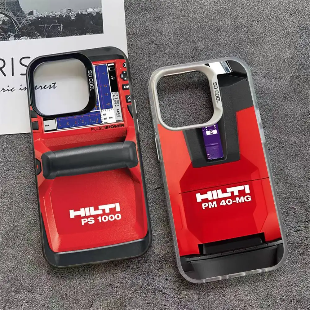 

Бренд ящика для инструментов H-Hilti Tools Чехол для телефона для IPhone 17 16 15 14 13 12 11 Pro Max Plus X XR XS Max Противоударный чехол-бампер