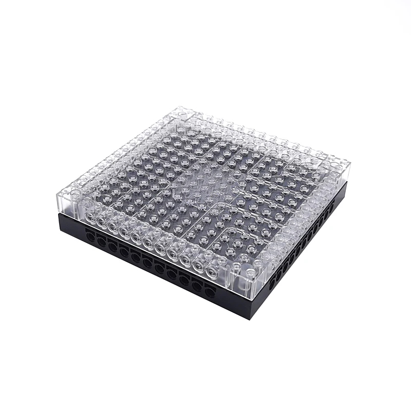 Spezielle Bausteine Technic 16x16x1 1/3 mit Löchern, Bodenplatten, Verbindbare Spleißplatten für Modellbau – Detail 5