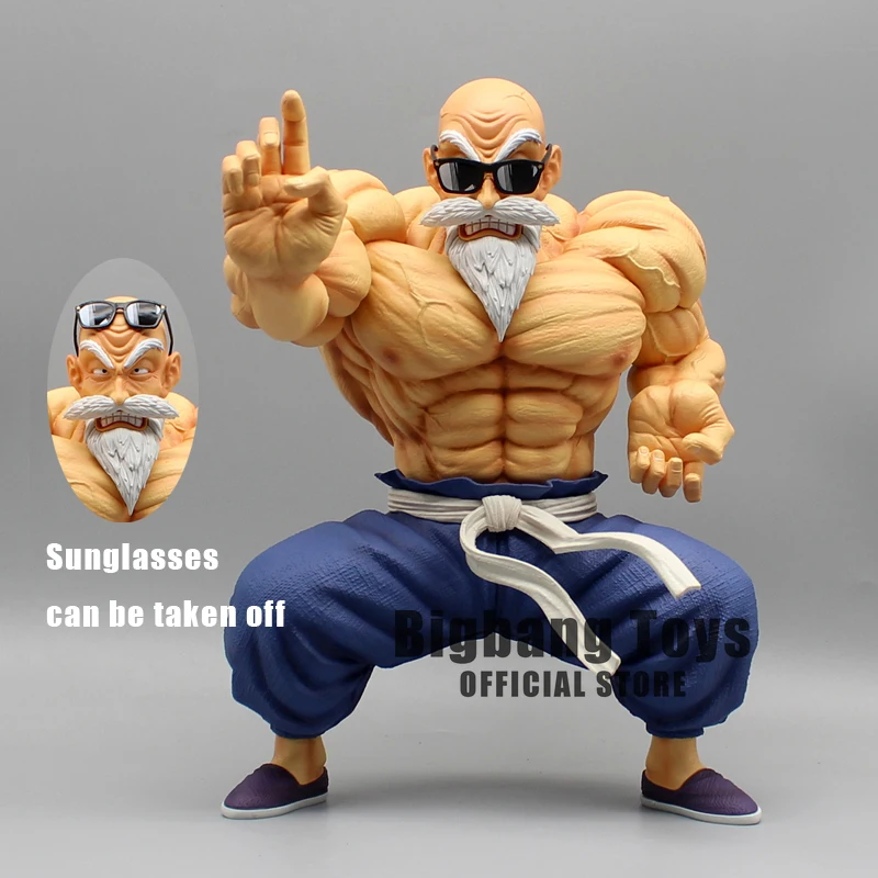 23.5cm Dragon Ball Z Figure Muscle Master Roshi Action Figurine PVC Statue Collectible Model Toys Gifts