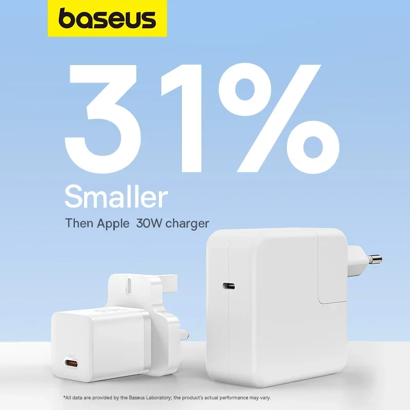 Baseus GaN5 Fast Charger(mini) 1C 30W UK