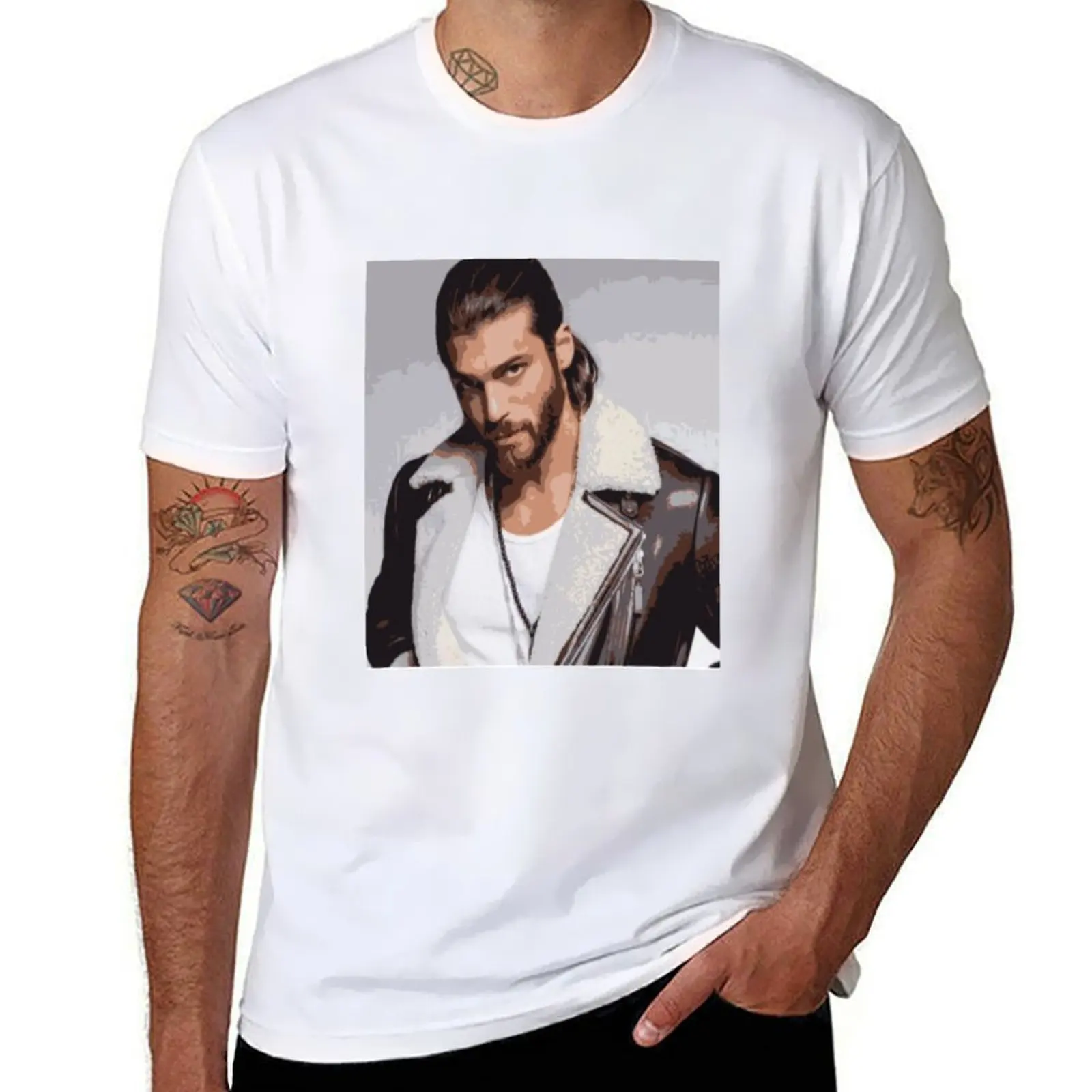 

CAN YAMAN T-Shirt man t shirts for men casual printed t shirts for man T-Shirt