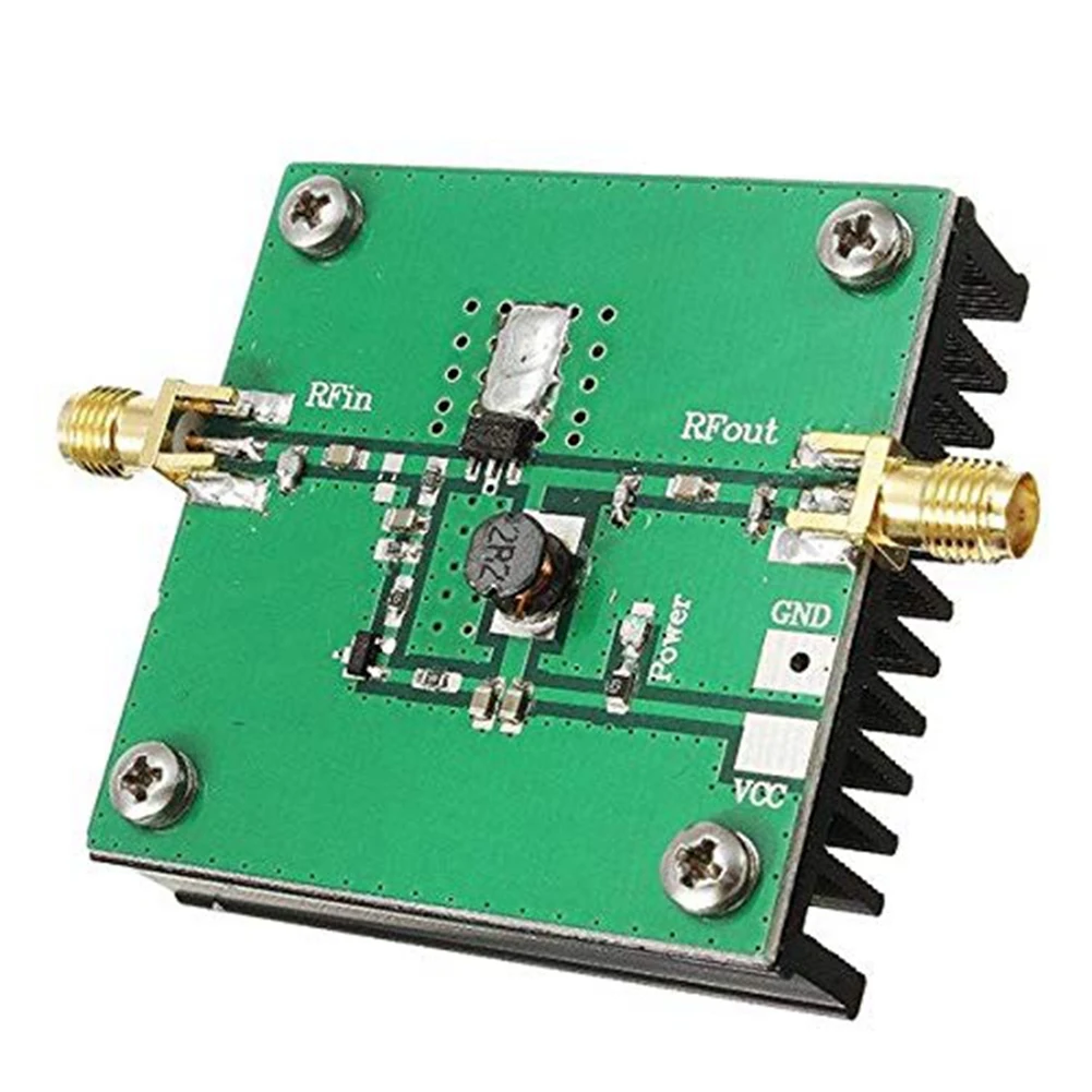 Amplificador de potencia RF DC 5-7,2 V 433MHz 5W para transmisor remoto de 380-450MHz módulo amplificador de bajo ruido RF de banda ancha