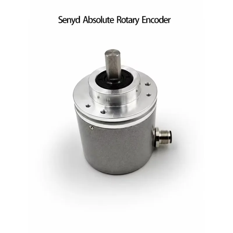 Magnetic Multi Turn Absolute Rotary Encoder CANopen 25 Bit 30bit Solid Shaft Hollow Shaft Industrial Automation Encoder