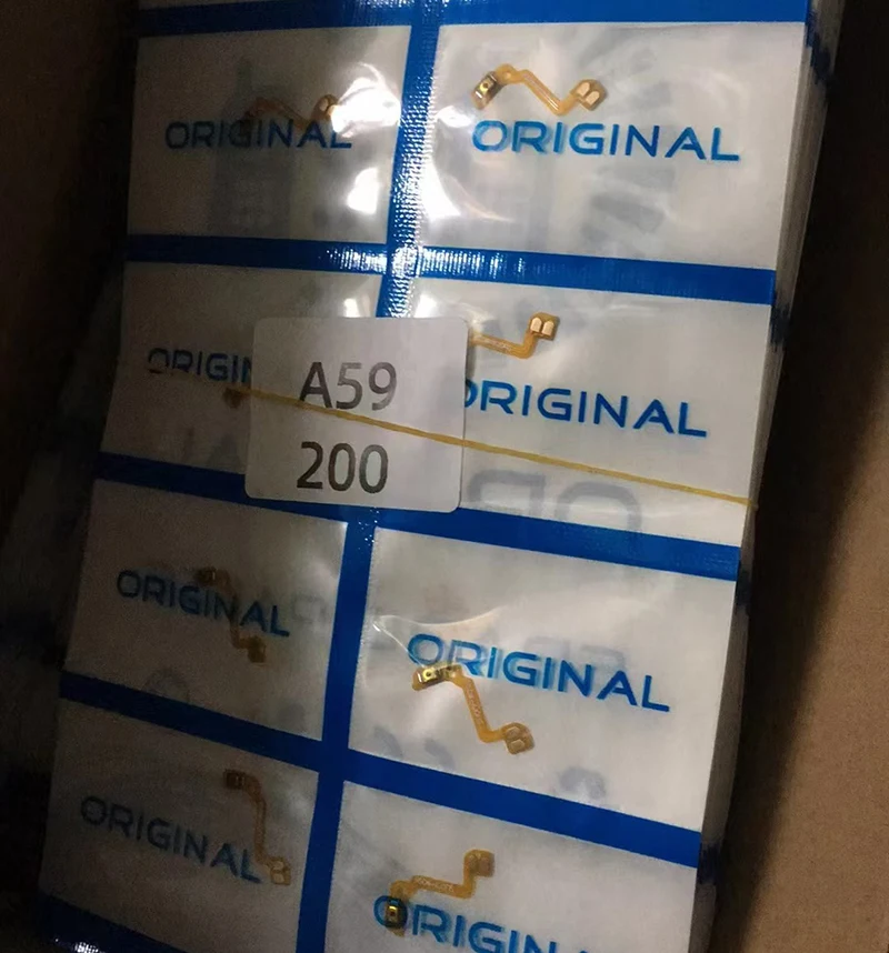 لسامسونج A10S A21S A03 A02S A31 الكابلات المرنة زر الطاقة حجم زر على إيقاف إصلاح قطع الغيار بالجملة