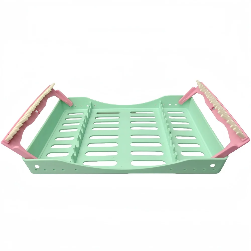 مجموعة ملعقة راتينج مركبة للأسنان مع صينية قابلة للتعقيم - أدوات ترميم جمالية وصندوق تعقيم لطب الأسنان #4