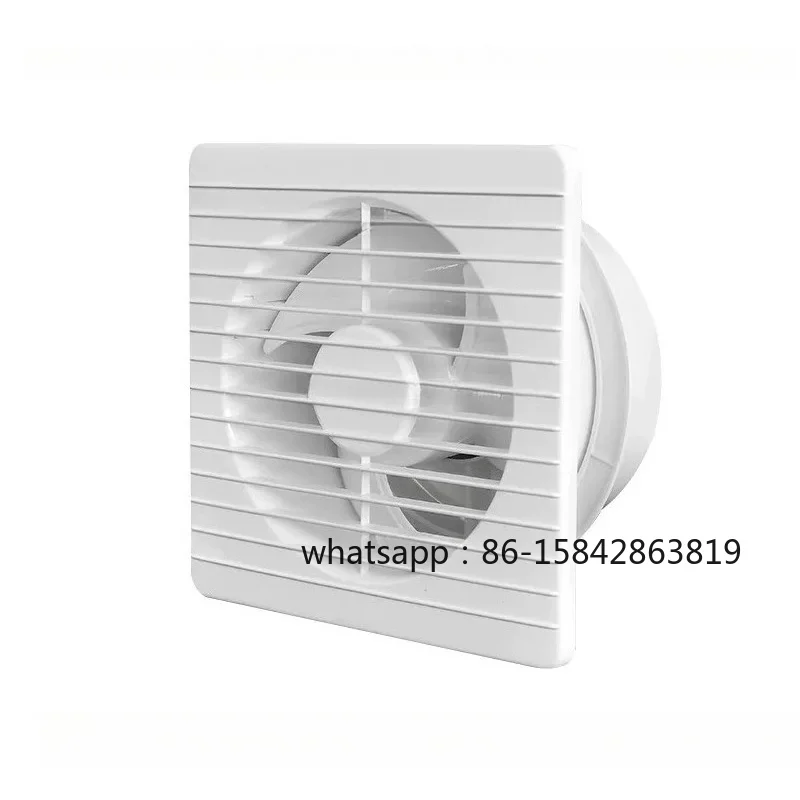 Square Shutter Exhaust Fan Is Suitable for Quiet Ventilation of Kitchen Copper Wire Hanging Smoke Exhaust Machine