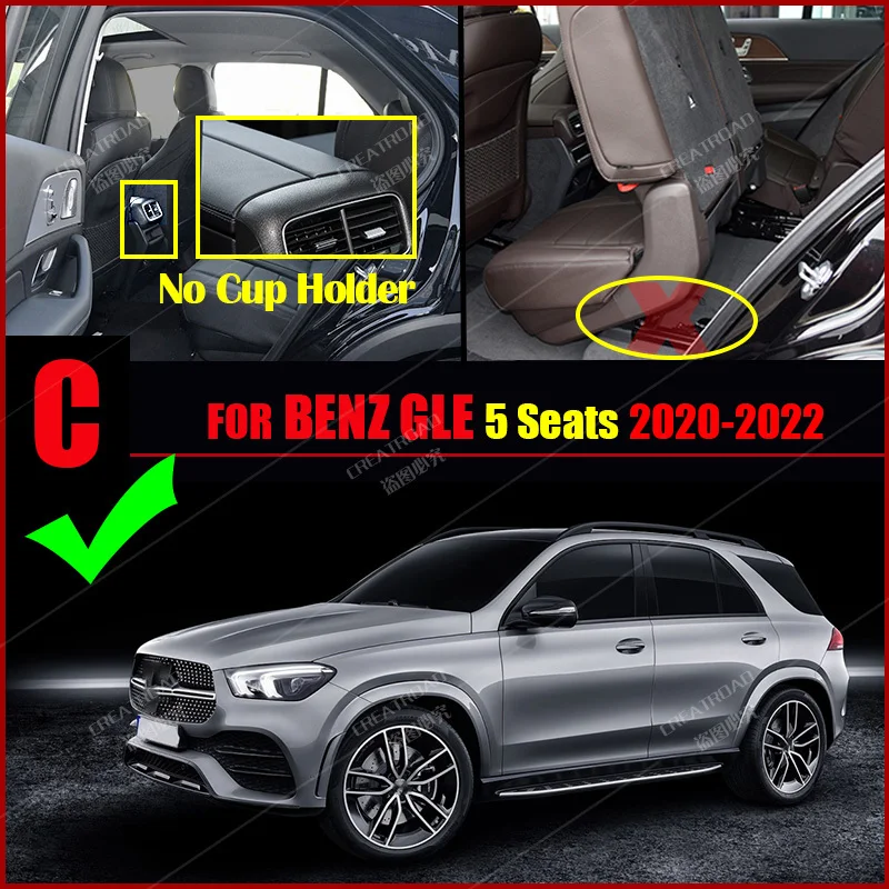 Custom Carbon Fibre Floor Mats For Mercedes Benz GLE Class W167 V167 5-Seat 2020 2021 2022 Foot Carpet Auto Interior Accessories