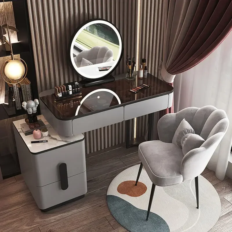 Mirrors Makeup Dressing Table Drawer Lighting Led Living Room Dressing Table Bedroom Household  Home Furniture