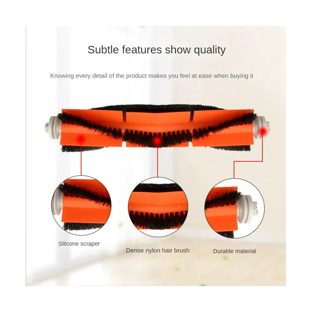 Kit de vadrouille de filtre Hepa de brosse latérale principale pour le robot aspirateur Mi 1 S, pièces de station d'accueil pour S50, S51, S55, T4, T6, T60, T61, T65