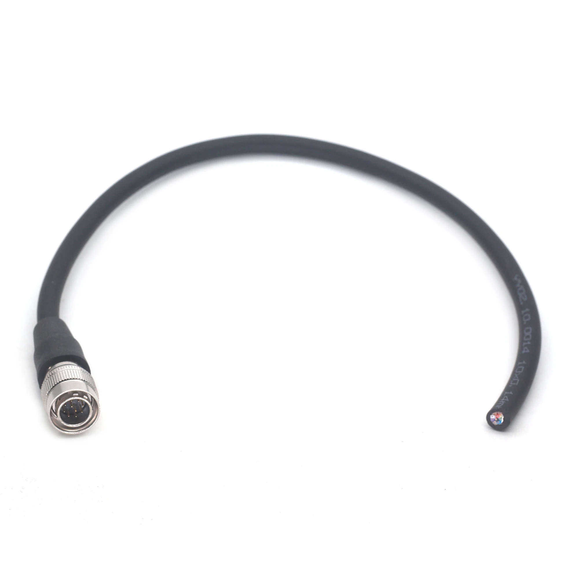 موصل HR10A-10P-10S/P & HR10A-10R-10S/P 10 Core قابس ومقبس سلك شبه نهائي، موصل طاقة كاميرا CCD