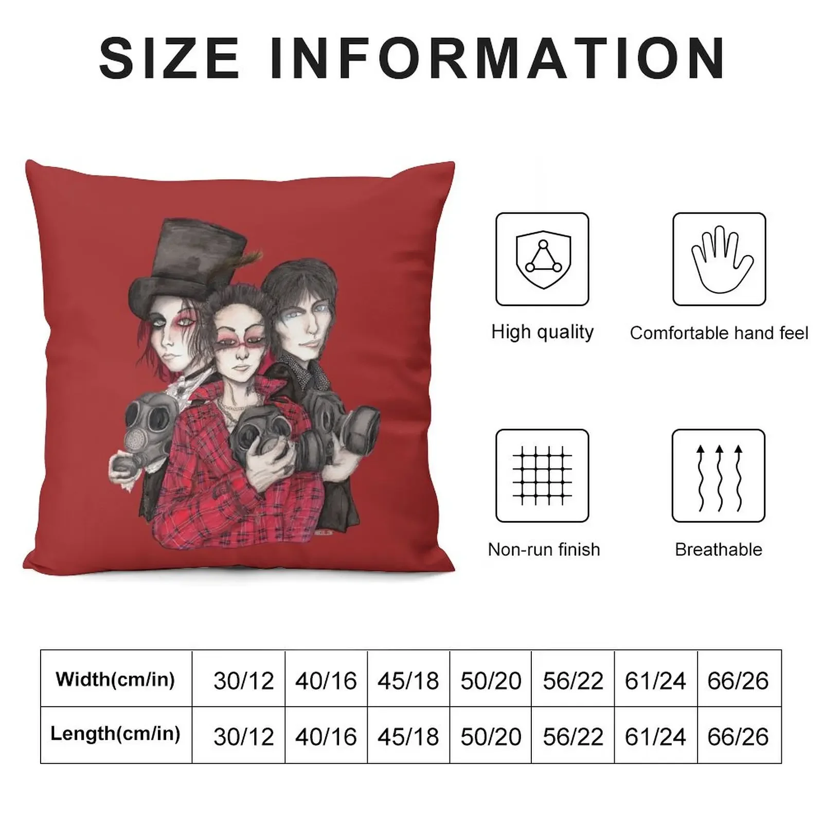 Palaye Royale - Bastards 6 Throw Pillow pillowcases for sofa cushions Christmas Pillowcase Couch Pillows pillow