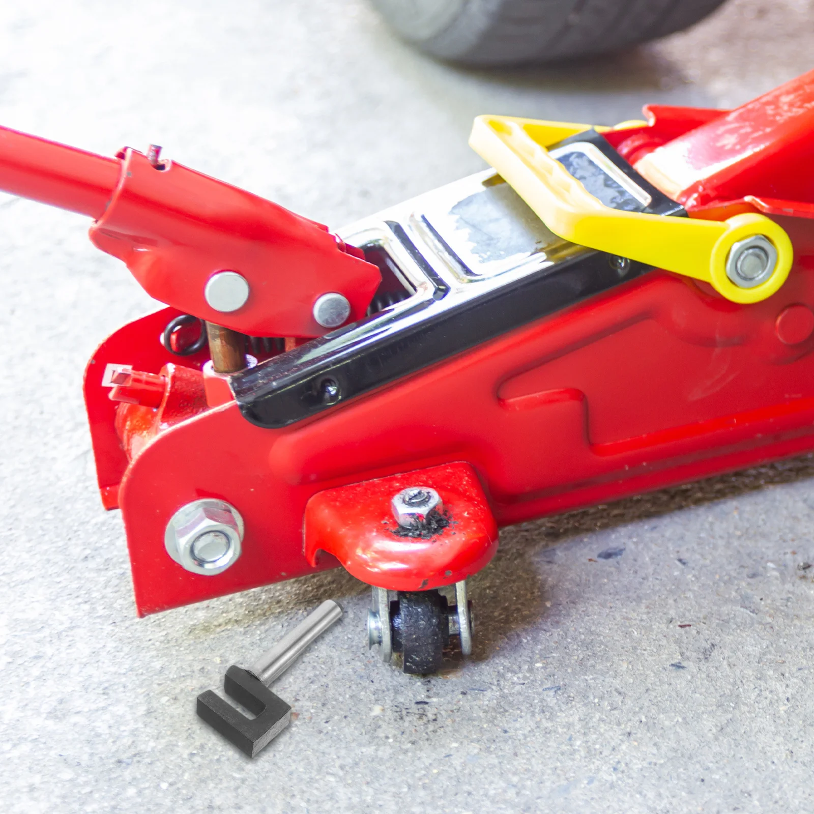 

1 Set Horizontal Hydraulic Jack Pump Core Replacement Durable Plastic Metal Construction For Automotive Repair, Construction,