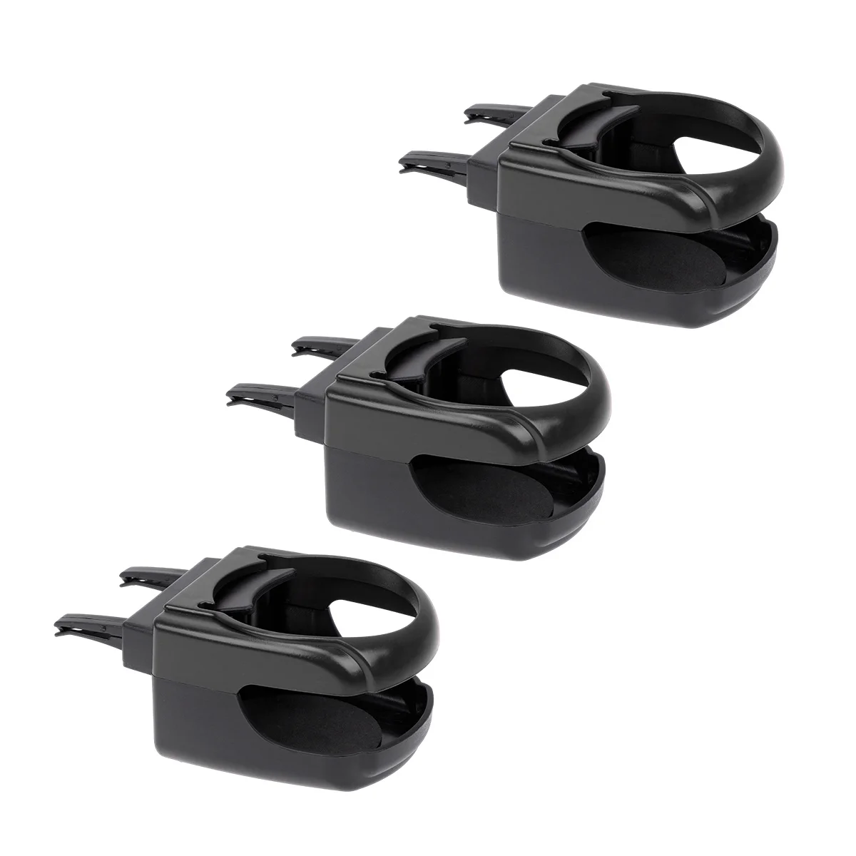 

3pcs Car Cup For Automobile Air Outlet Multi-Function Drink Holder High Hardness Plastic Durable Beverage Holder Car Accessories