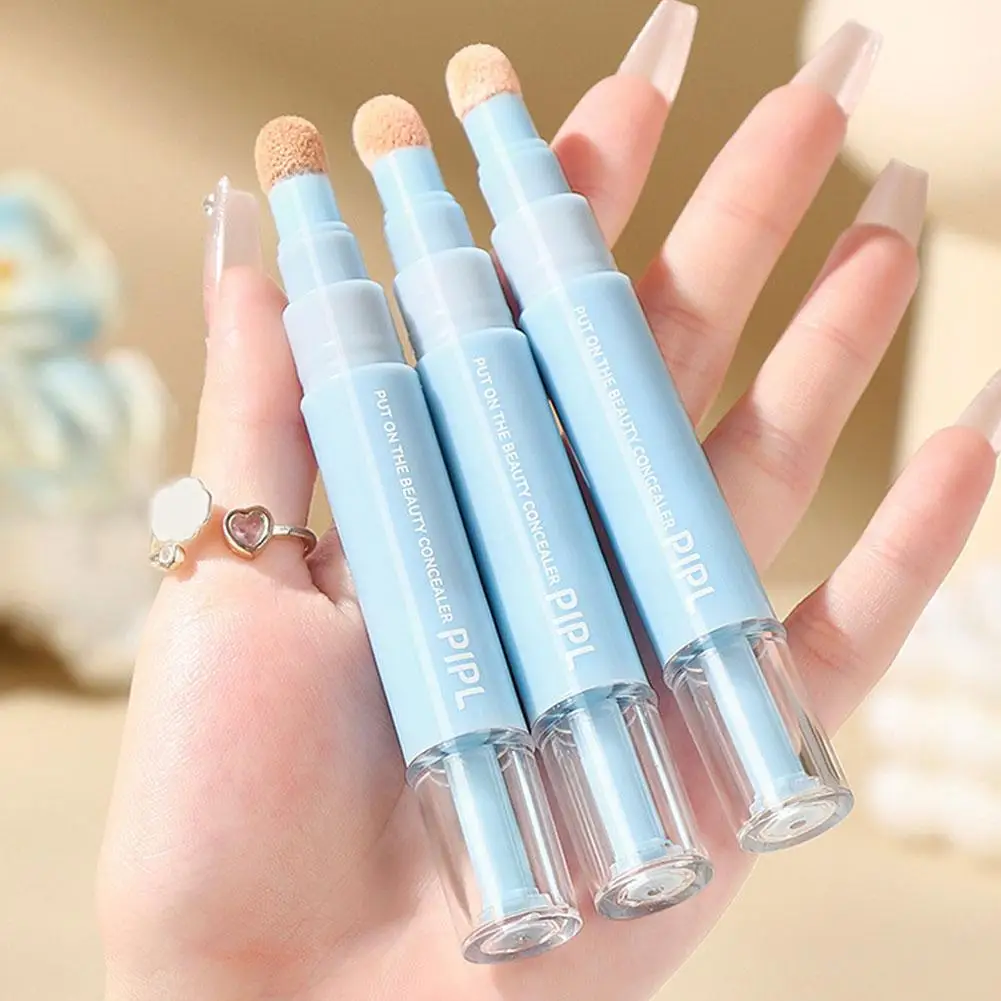 Skin Repair Concealer Pen Sponge Concealer Naturally Brightening Covering Blemishes Moisturizing and Fitting
