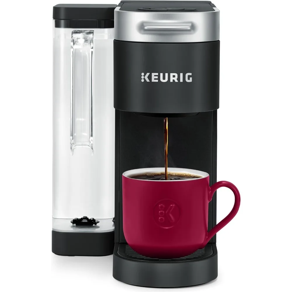 

Single Serve K-Cup Pod Coffee Maker, MultiStream Technology, 4 Brew Sizes, 66oz Dual-Position Removable