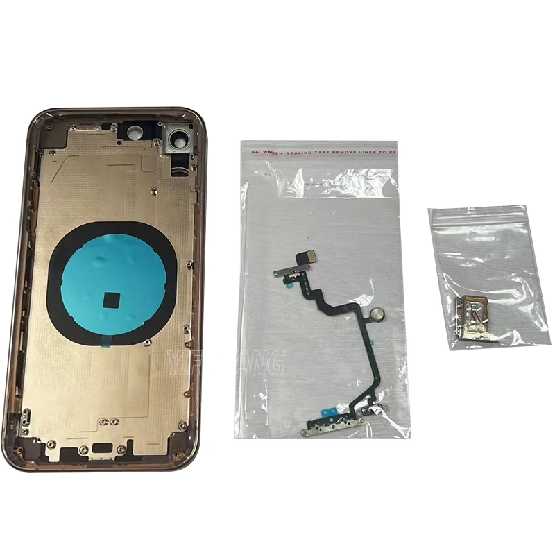 DIY Back Shell for iPhone, XR to 16 Pro, Back Cover, Housing XR Up to 16Pro with Big Camera Len,Fast Delivery