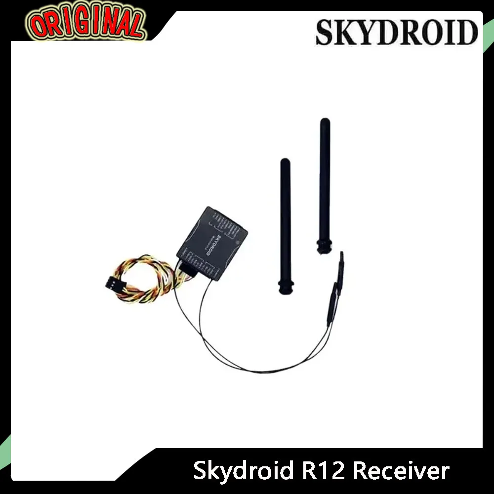 Skydroid R12 Receiver RX/SG12-RX T12 Remote Control Receiver For T12 Radio Transmitter Plant Protection Drone Assessories RC
