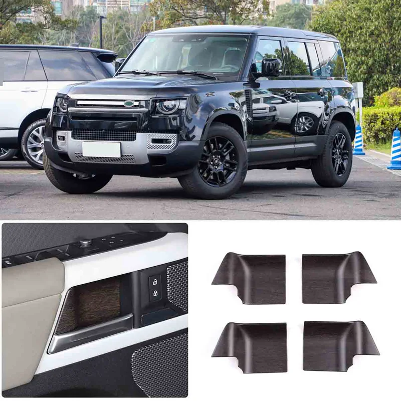 

For 2020-2022 Land Rover Defender 90 110 ABS car styling car interior door bowl decorative cover protection sticker auto parts