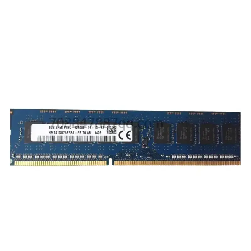 original 100% authentique   8G 2RX8 PC3L-12800E DDR3 1600   ECC