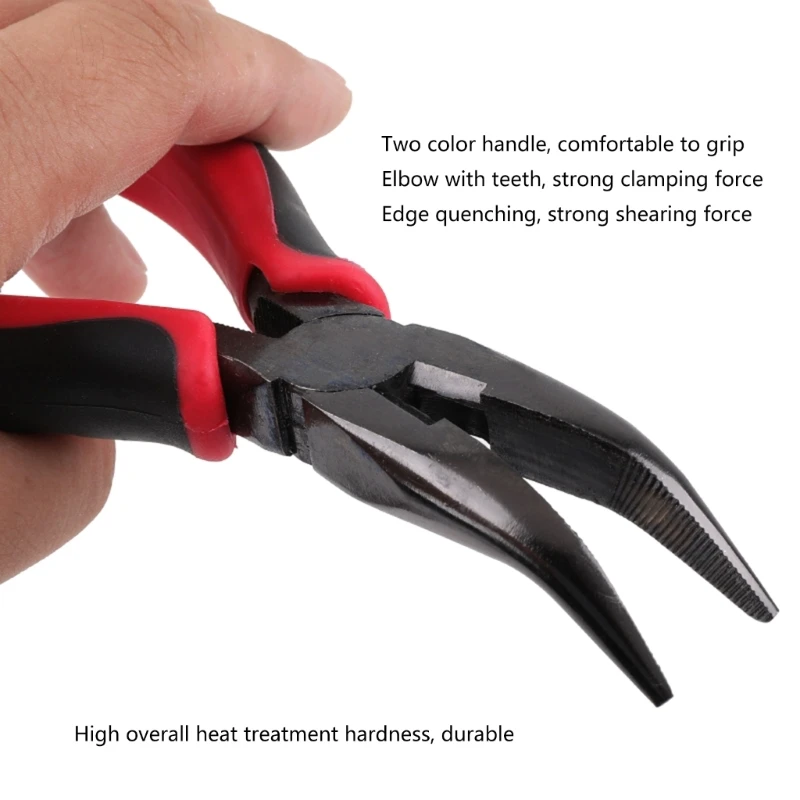 6 In Multifunctional Needle Nose Crimping Pliers Household Hand Tool Wire Stripper Multitool Pliers Hardware Accessories