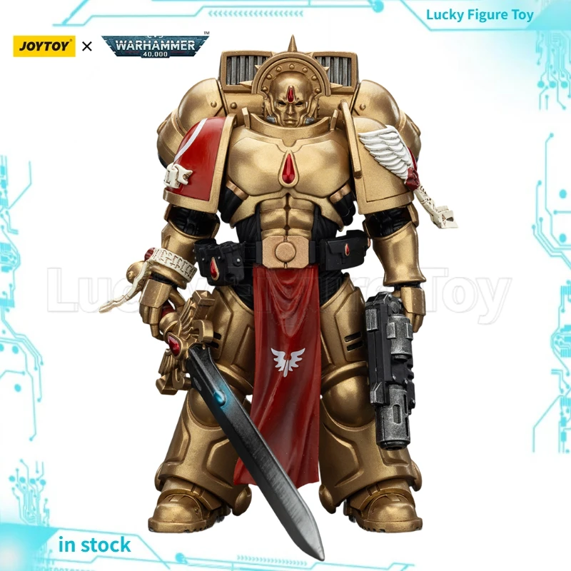 

【Предпродажа】JOYTOY Warhammer 40K Blood Angels Sanguinary Guard 1 с пистолетом Inferno и военной моделью Encarmine Blade