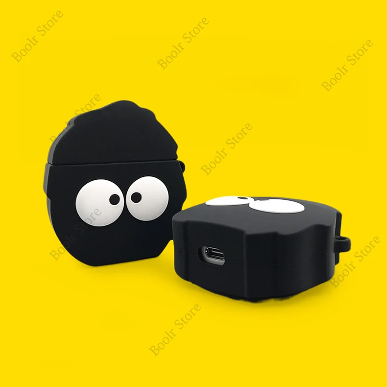 Para redmi buds 3 pro/airdots 3 pro caso dos desenhos animados silicone manga protetora para buds3/airdots3 3d à prova de choque capa