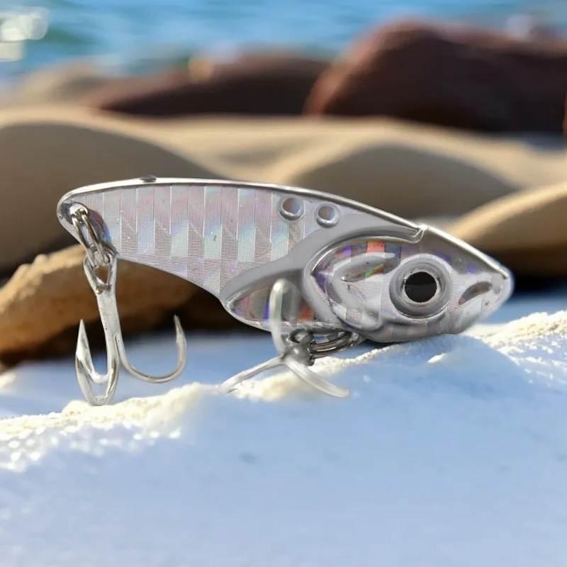 

Fishing Lures Spoon For Pike 50mm 10.5g 8 Color With Treble Hook Spoon Wobble Metal Hard Bait Vib Spoonbait Fishing Tackle Lures