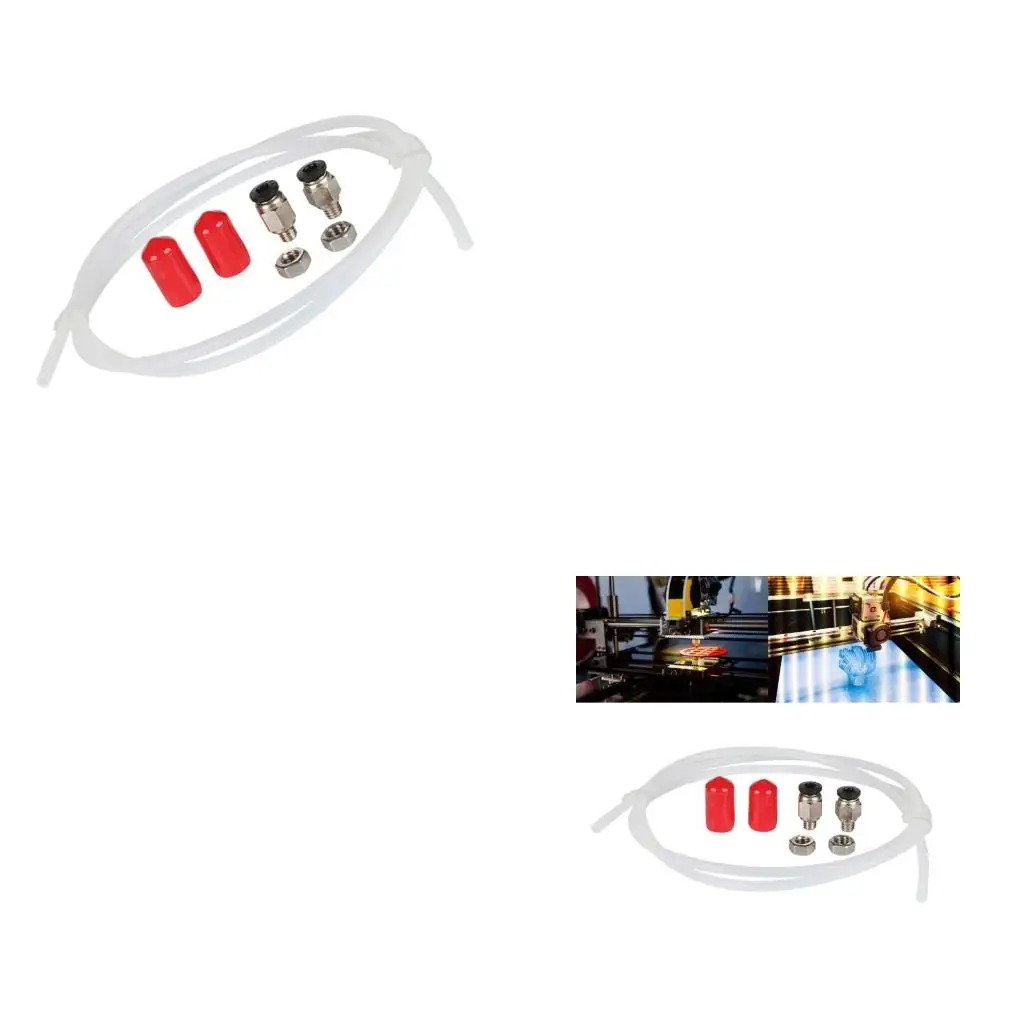 

Комплект трубок для сушки нитей улучшает поток для 3D-принтеров. Простая установка и защита от пыли.