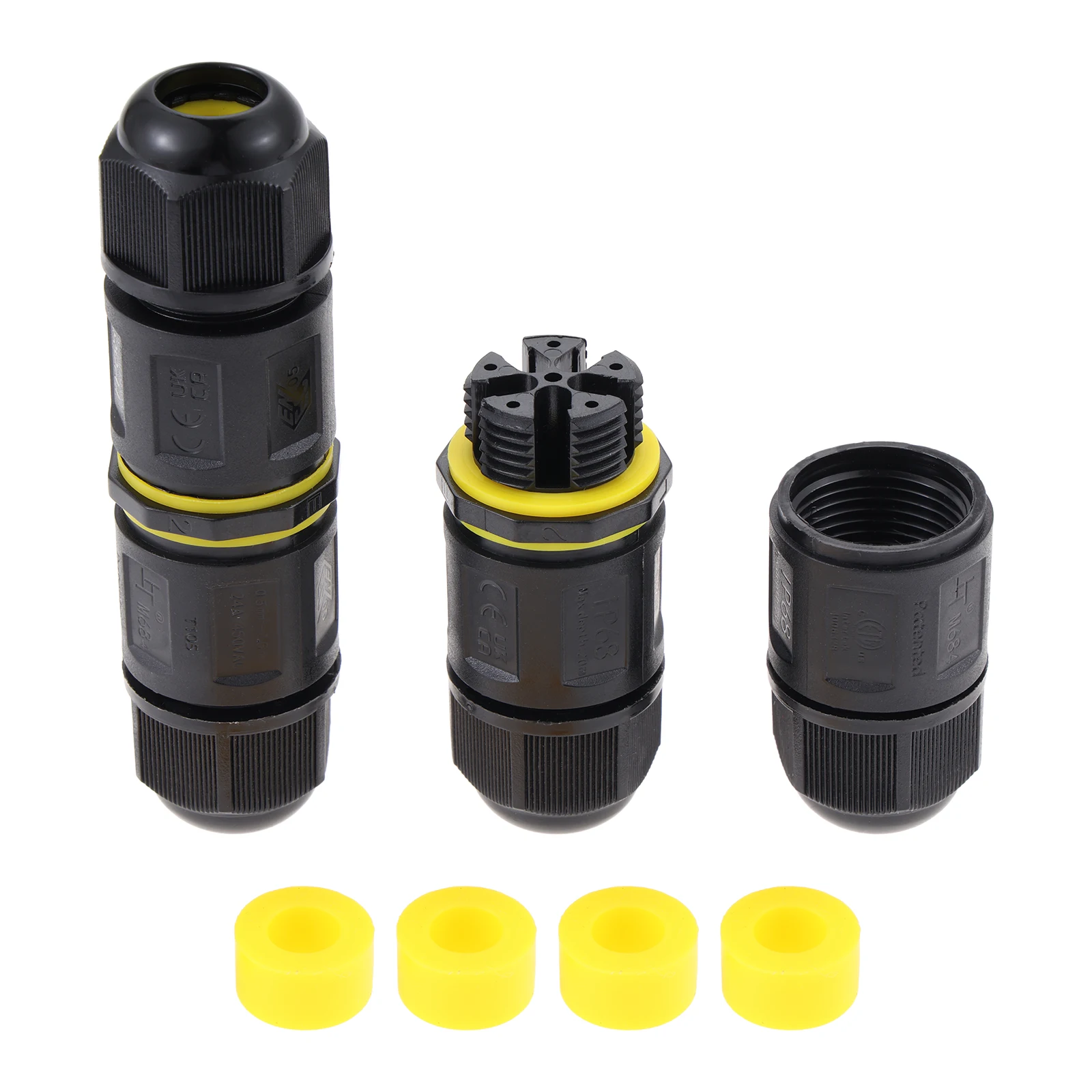2pc 2/3/4Pin M20 IP68 Waterpro - Outdoor Lighting Wire Connectors review and price