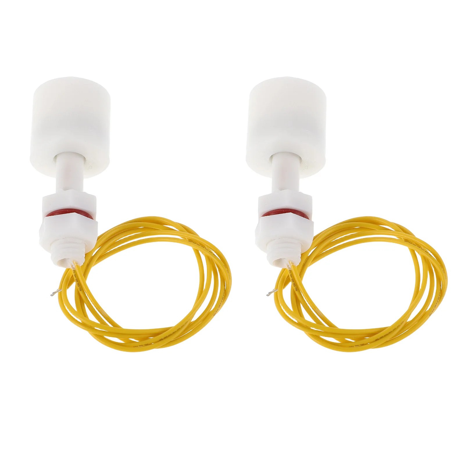 

2pcs Plastic Float Switch Compact Liquid Level Sensor For Small Containers High Sensitivity Water Tank Indicator Universal