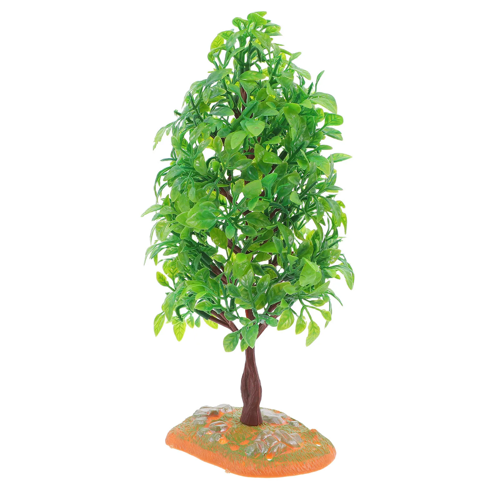 

Realistic Miniature Tree Plastic Micro Landscape Decor for Railway Diorama Crafts Garden Miniature Trees Model
