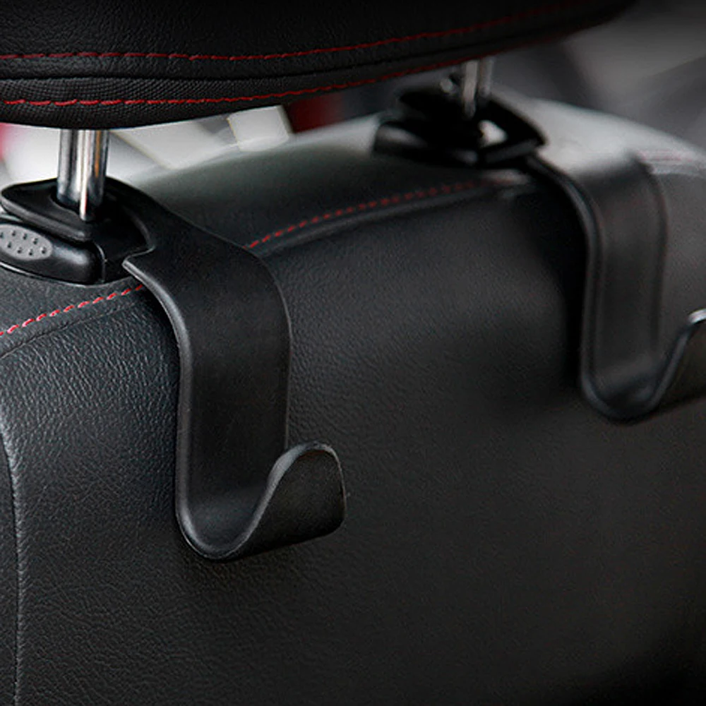 Car Seat Headrest Hook Auto Rear Organizer Hanger Storage For Car Roof Box Tesla Haval F7 Dodge Nitro Ford Focus Mk2 - Image 6