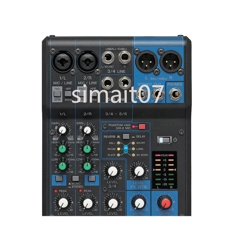 

Профессиональный 6-канальный микшерный пульт MG06X, импортированный из Японии