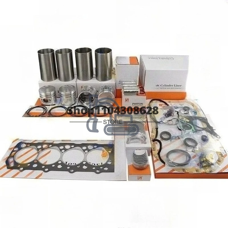 

Комплект для капитального ремонта двигателя ZD30 для Nissan: поршень, поршневые кольца, гильза цилиндра, полный комплект прокладок