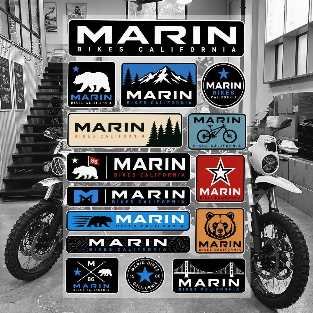 M-a-riN- Ästhetische Graffiti-Aufkleber, wasserdichte PVC-Aufkleber für Auto, Motorrad, Skateboard, Helm, Notizbuch