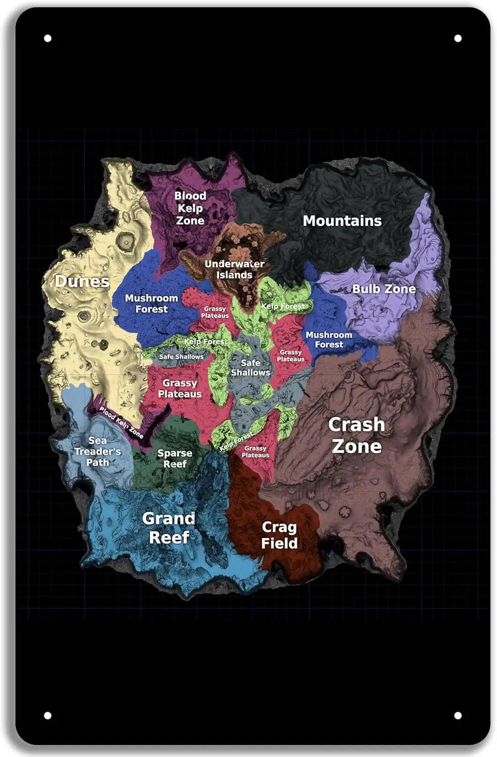 U1,Map Of Subnautic… - image