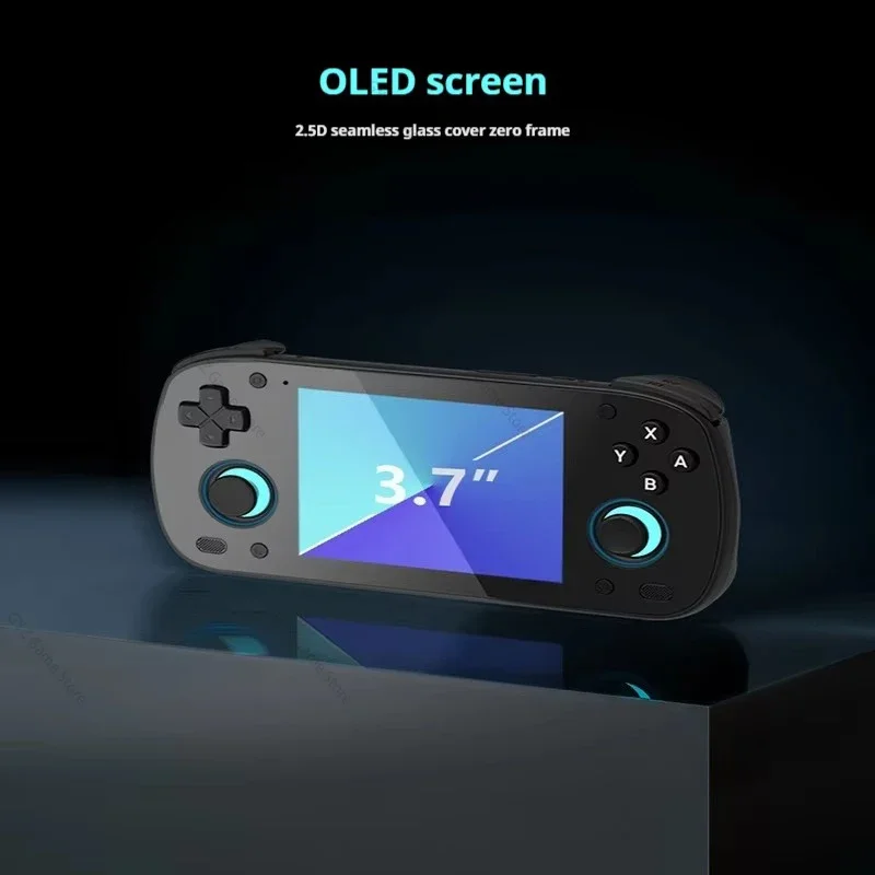 Retroid Pocket MINI Retro Handheld Game Console 3.7 Inch OLED HD Screen Android 6G+128G RPMINI Video Game Console SD865 PSP PS2