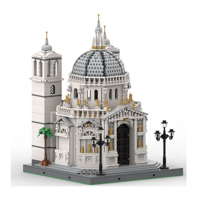 Santa Maria Della Salute Lovely Baroque Building 4064 Pieces MOC